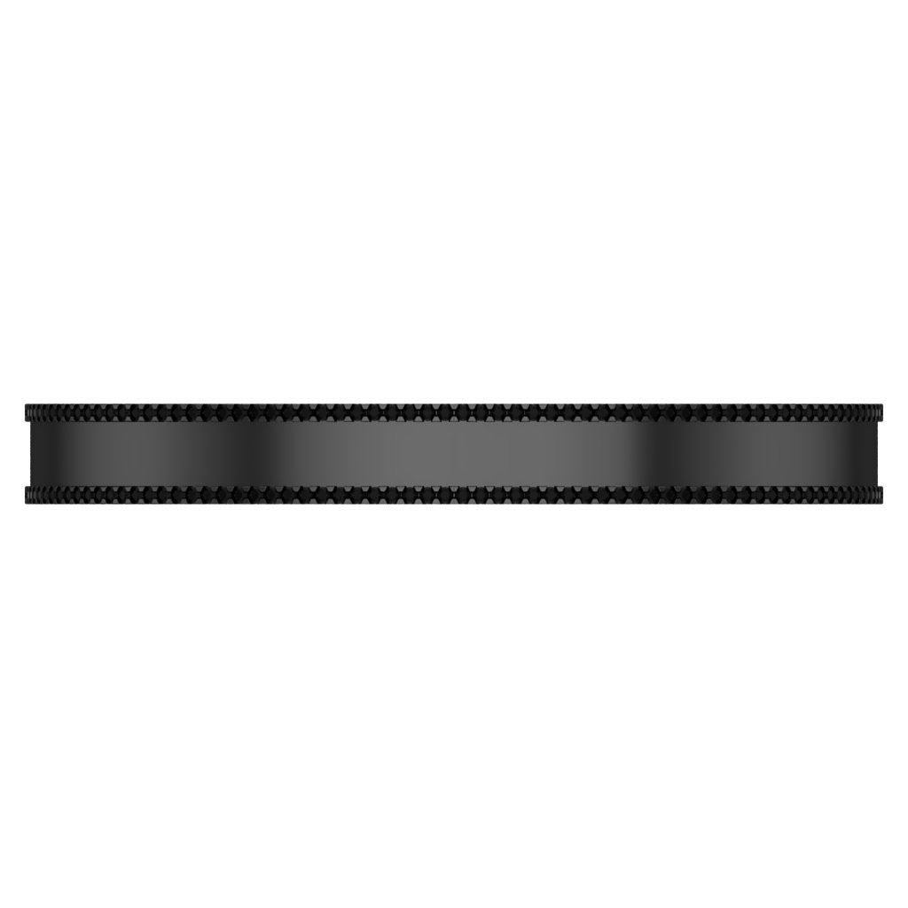 SMALL PAVE SKINNY BLACK BANGLE