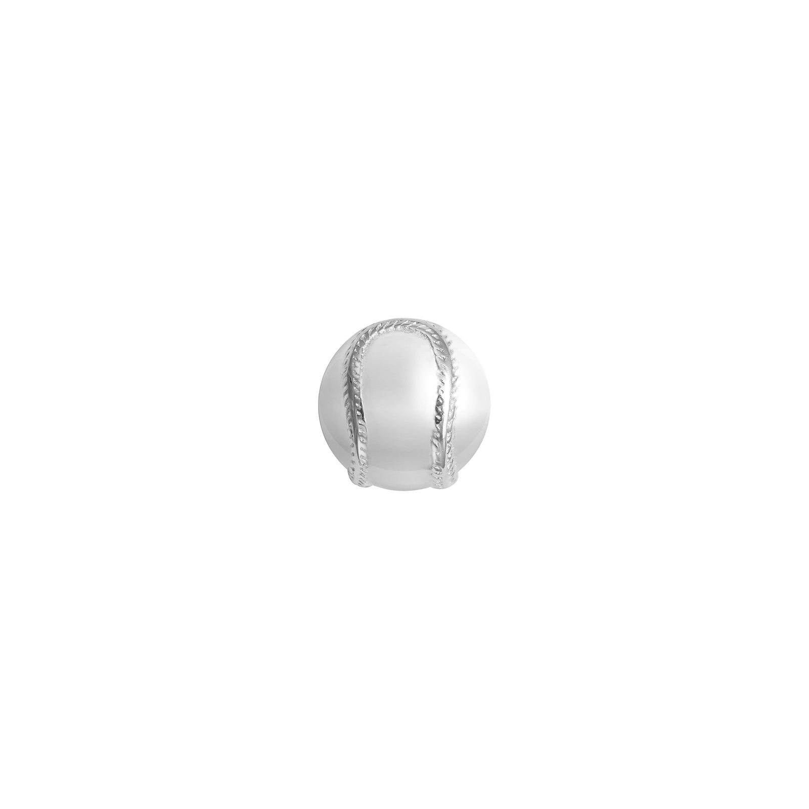 SKINNY BASEBALL CHARM (WHITE)