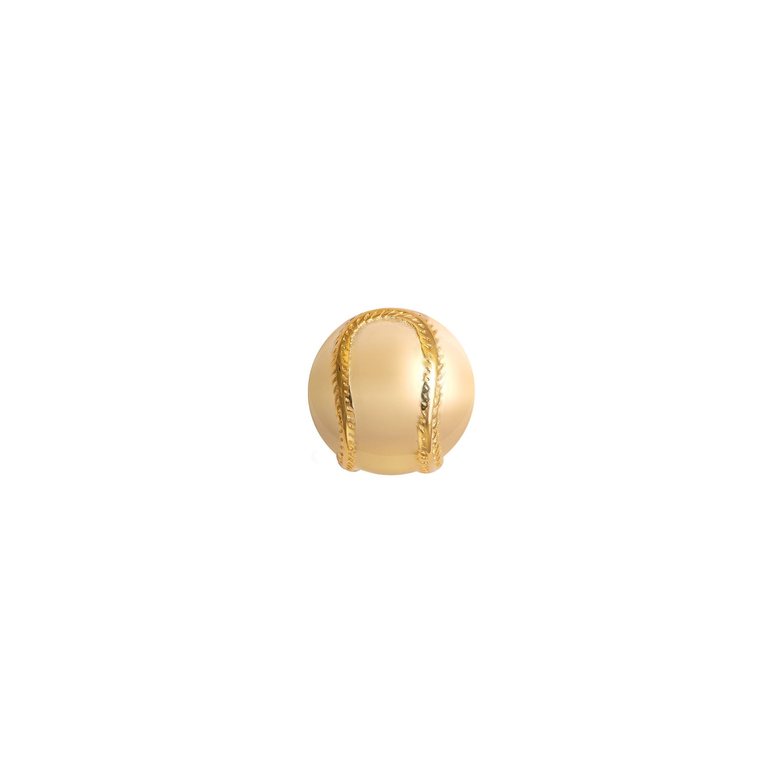 SKINNY BASEBALL CHARM (YELLOW)