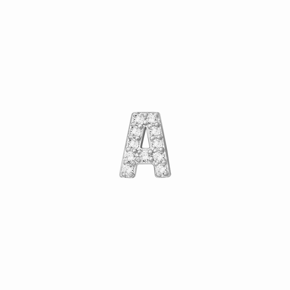 SKINNY SILVER A CHARM (WHITE)