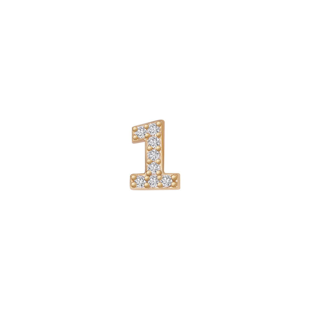 SKINNY SILVER 1 CHARM (YELLOW)