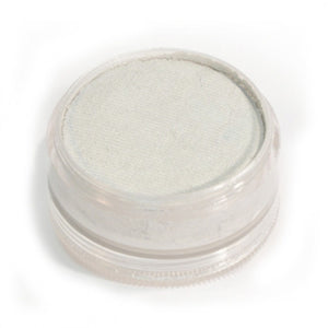 Wolfe Metallic White Face Paint M01