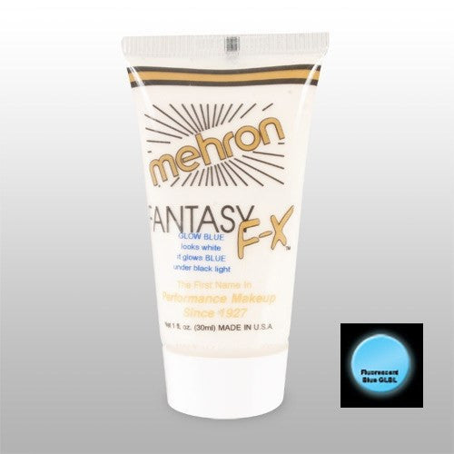 Mehron Fantasy FX Fluorescent Blue Makeup GLBL (1 oz)
