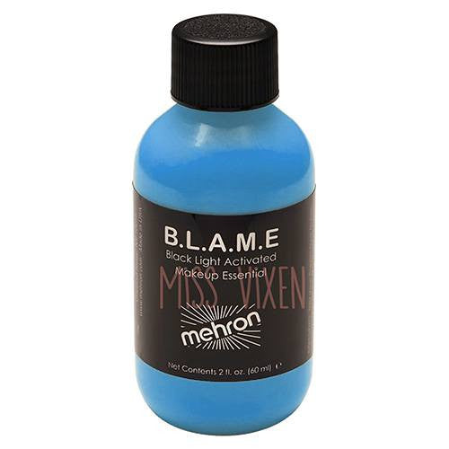 Mehron Blue BLAME Black Light Makeup (2 oz)