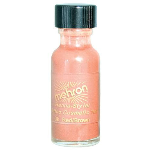 Mehron Brown Henna Ink (0.5 oz)