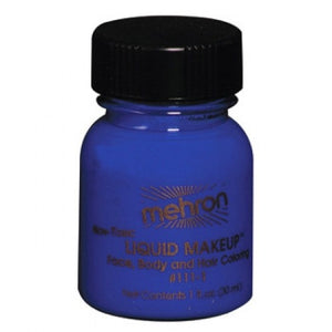 Mehron Blue Liquid Makeup BL