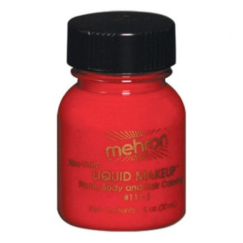 Mehron Red Liquid Makeup