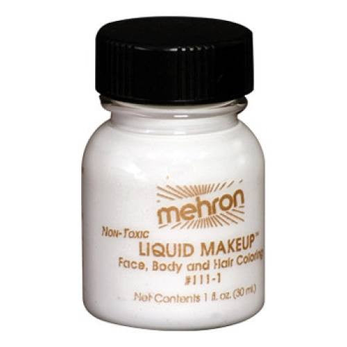 Mehron White Liquid Makeup