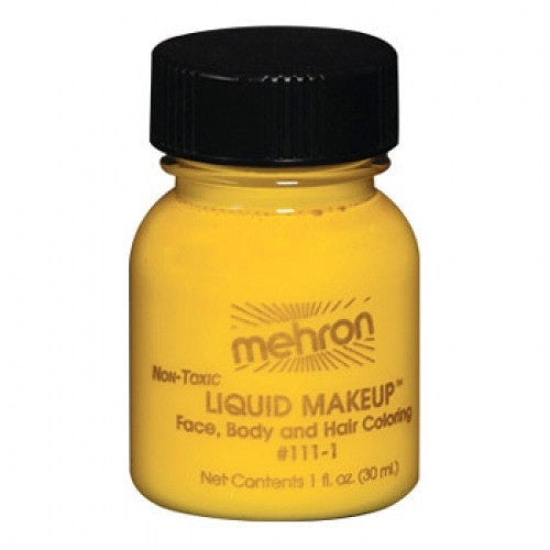 Mehron Yellow Liquid Makeup