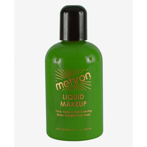 Mehron Green Liquid Makeup  (4.5 oz)