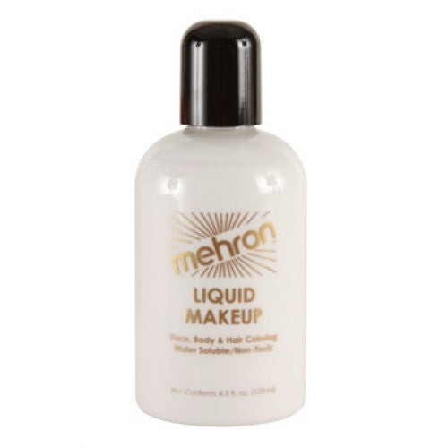 Mehron White Liquid Makeup  (4.5 oz)