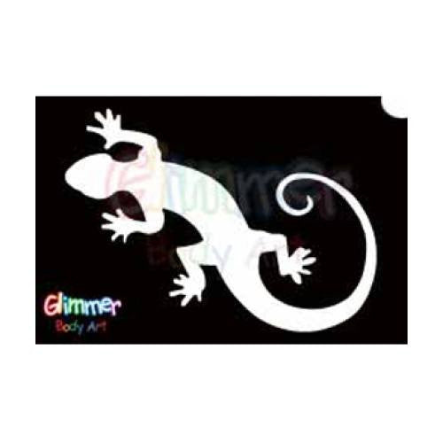 Glimmer Body Art Gecko Stencils (5/pack)