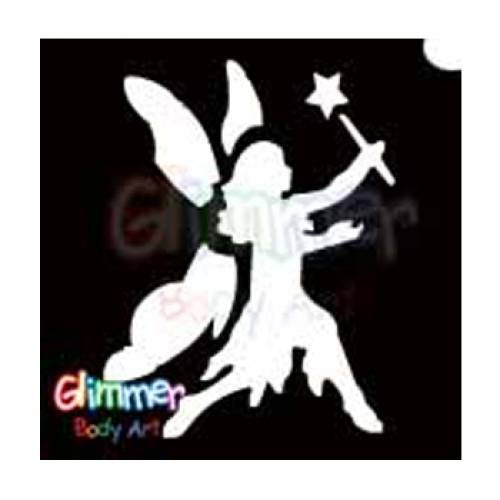 Glimmer Body Art Fairy Wand Stencils (5/pack)