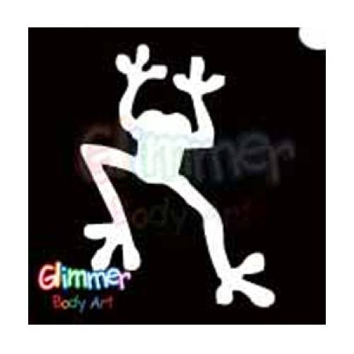 Glimmer Body Art Frog Stencils (5/pack)
