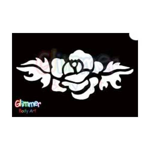 Glimmer Body Art Flower - 3 Stencils (5/pack)