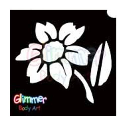 Glimmer Body Art Daisy Stencils (5/pack)