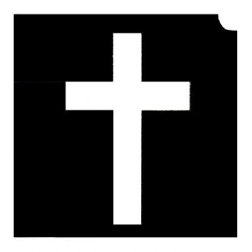 Glimmer Body Art Cross Stencils (5/pack)