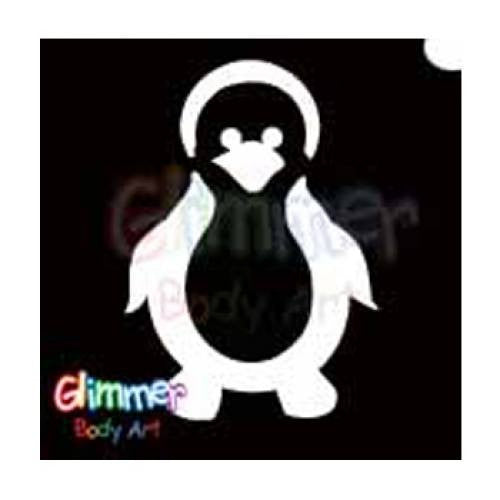 Glimmer Body Art Cuddly Penguin Stencils (5/pack)