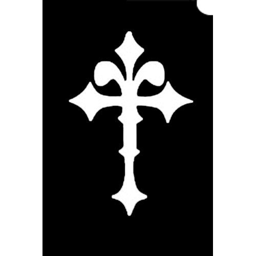 Glimmer Body Art Big Cross Stencils (5/pack)