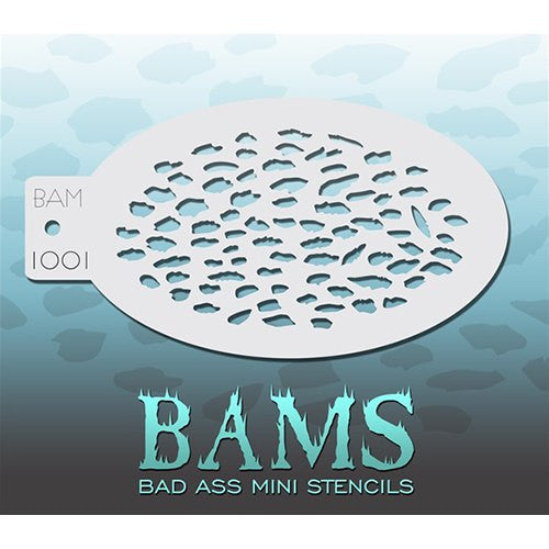Bad Ass Mini Stencils - BAM1001 - Spotty