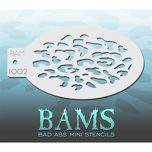 Bad Ass Mini Stencils - BAM1002 - Leopard