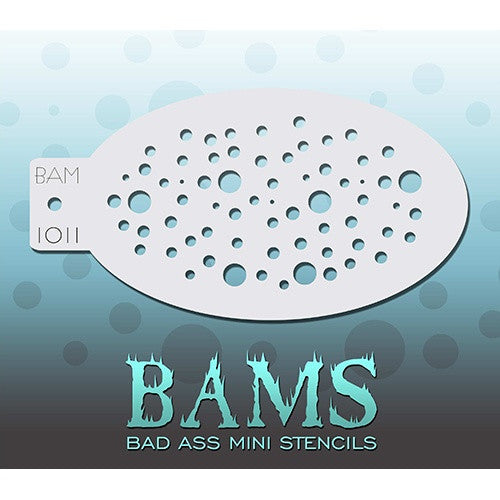 Bad Ass Mini Stencils - BAM1011 - Bubbles