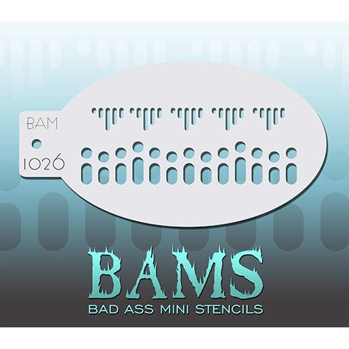 Bad Ass Mini Stencils - BAM1026 - Equilizer