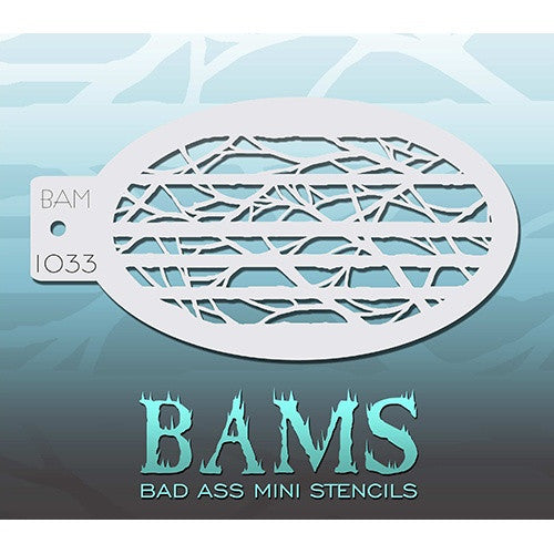 Bad Ass Mini Stencils - BAM1033 - Forest