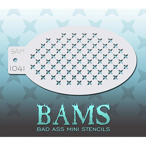 Bad Ass Mini Stencils - BAM1041 - Twinkle Stars
