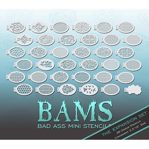 Bad Ass Mini Stencils - BAM2000 Expansion Set