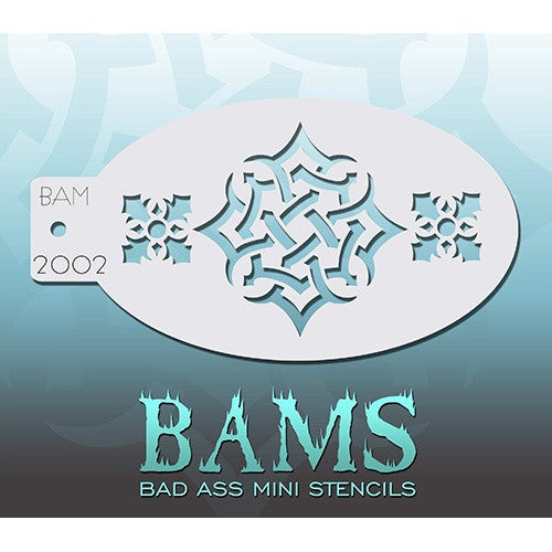 Bad Ass Mini Stencils - BAM2002 - Celtic Knot