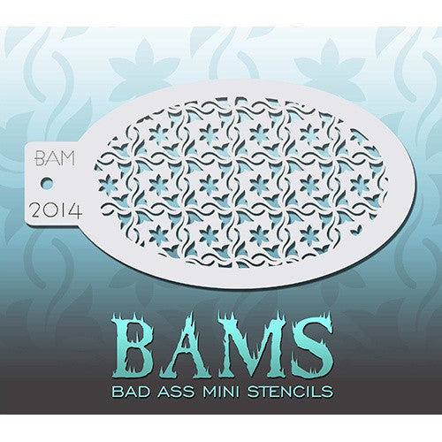 Bad Ass Mini Stencils - BAM2014 - Babys Breath