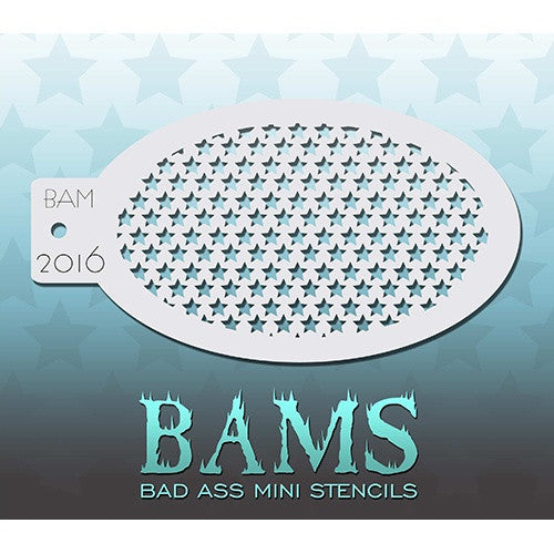 Bad Ass Mini Stencils - BAM2016 - Tiny Stars