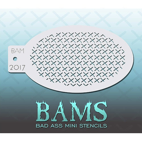 Bad Ass Mini Stencils - BAM2017 - Tiny Xs