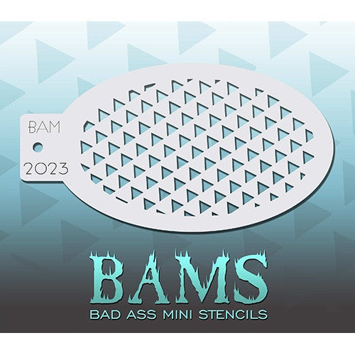 Bad Ass Mini Stencils - BAM2023 - Tiny Triangles