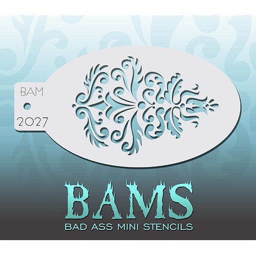 Bad Ass Mini Stencils - BAM2027 - Elegance