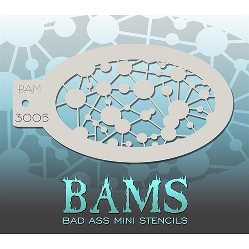 Bad Ass Mini Stencils - BAM3005 - Nebula