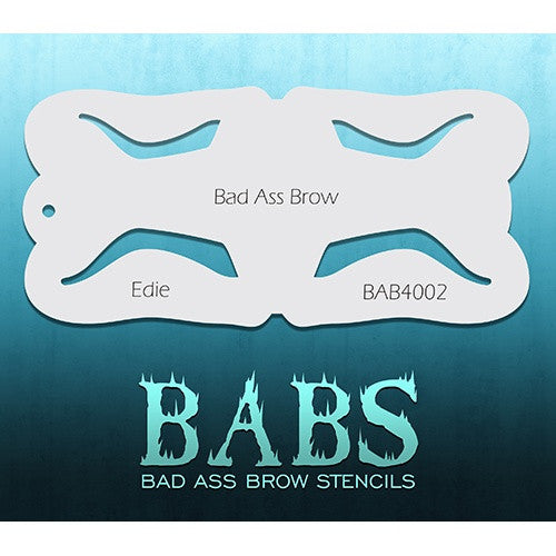 Bad Ass Brow Stencils - BAB4002 - Edie