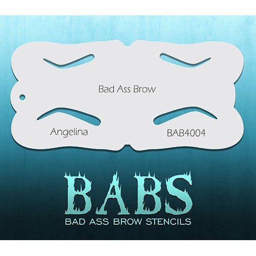Bad Ass Brow Stencils - BAB4004 - Angelina