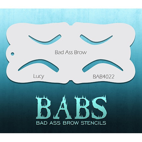 Bad Ass Brow Stencils - BAB4022 - Lucy