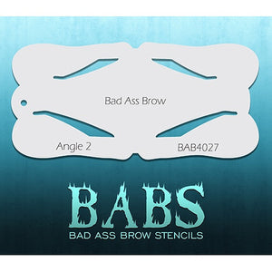 Bad Ass Brow Face Paint Stencils