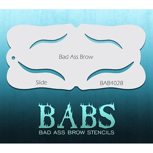 Bad Ass Brow Face Paint Stencils