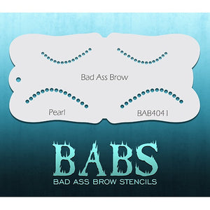 Bad Ass Brow Face Paint Stencils