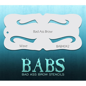 Bad Ass Brow Face Paint Stencils
