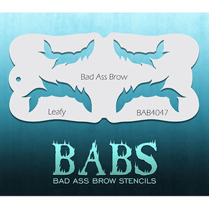 Bad Ass Brow Face Paint Stencils