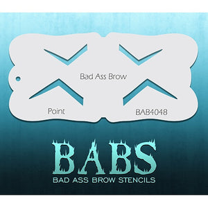Bad Ass Brow Face Paint Stencils