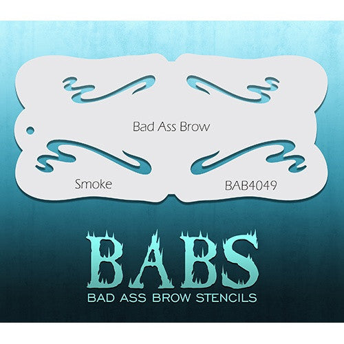 Bad Ass Brow Stencils - BAB4049 - Smoke