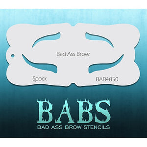 Bad Ass Brow Face Paint Stencils