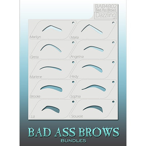 Bad Ass Brow Stencil Bundles
