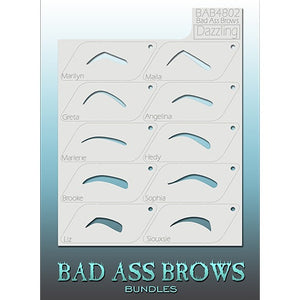 Bad Ass Brow Stencil Bundles